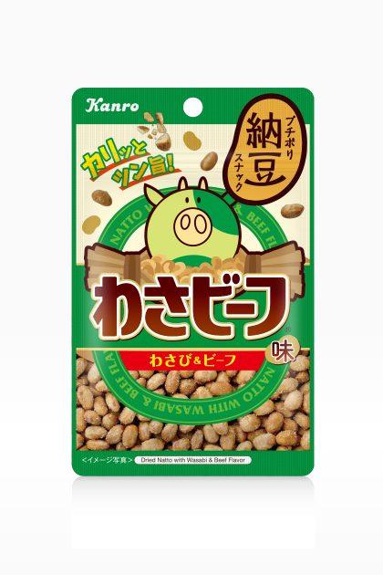 Petit Poly Natto Wasa Beef Flavor