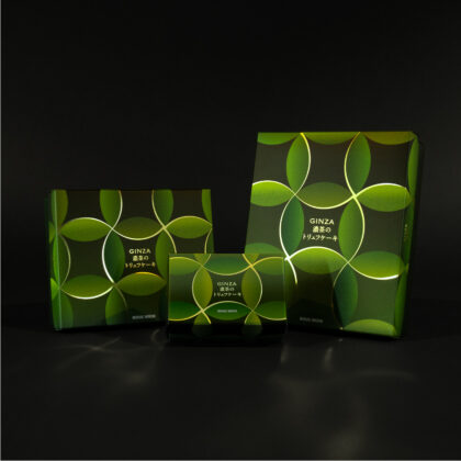 GINZA Rich Matcha Truffle Cake