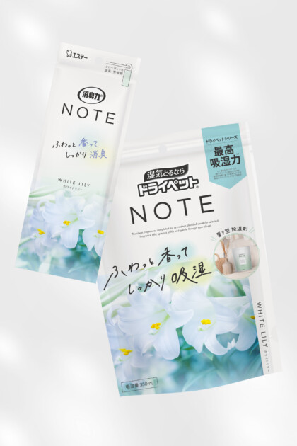 ドライペット NOTE 置き型タイプ　消臭力 NOTE クローゼット用