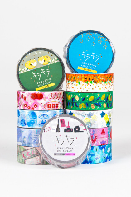WORLD CRAFT キラキラマスキングテープ