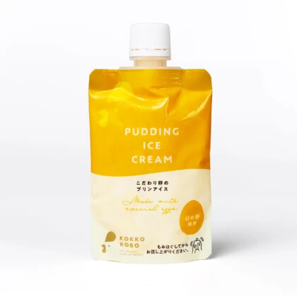KOKKO KOBO　こだわり卵のプリンアイス
