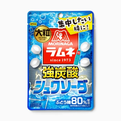 森永製菓 大粒ラムネ 強炭酸シュワソーダ